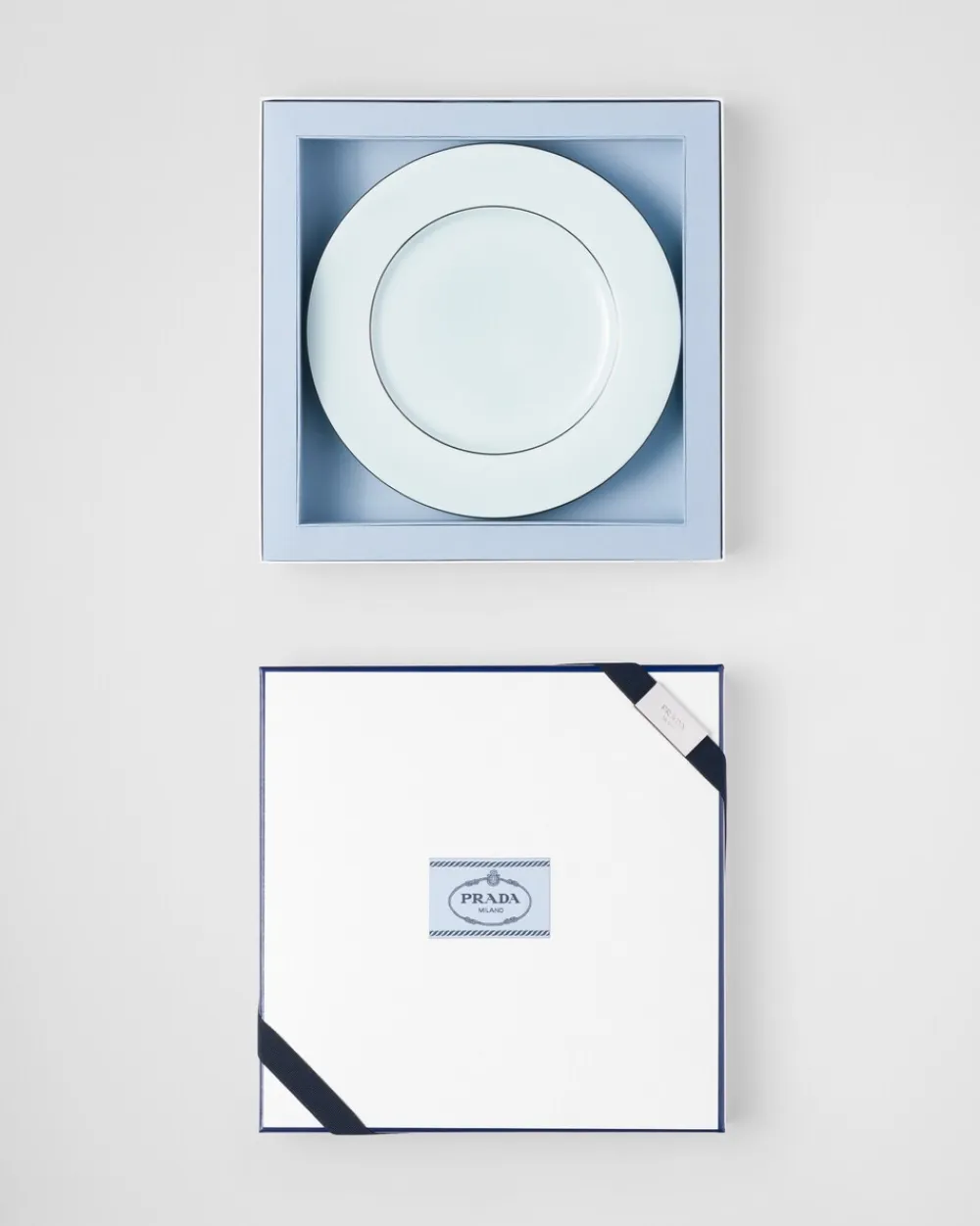 Prada PLATOS Y BOLES^Set De Dos Platos Llanos De Porcelana - Celadon