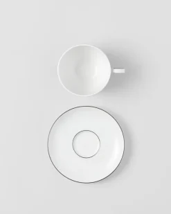 Prada TÉ Y CAFÉ^Set De Dos Tazas De Capuchino De Porcelana - Checkerboard