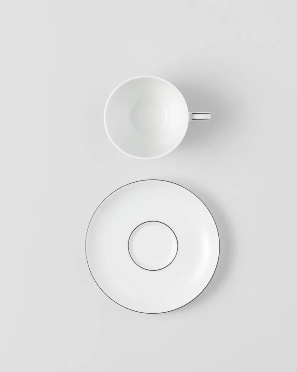 Prada TÉ Y CAFÉ^Set De Dos Tazas De Té De Porcelana - Stripes