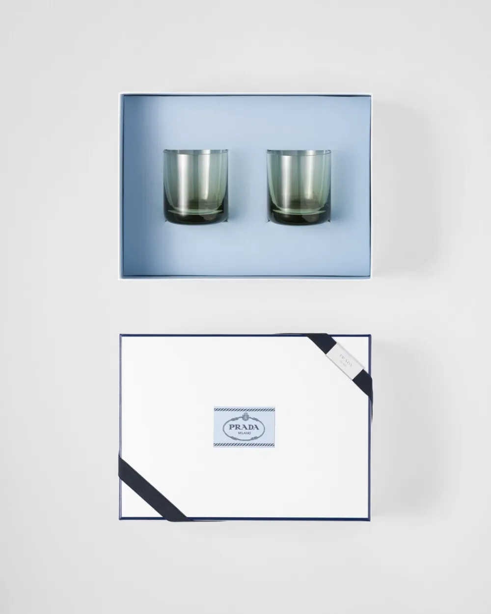 Prada COPAS Y VASOS^Set De Dos Vasos De Cristal - Plinth