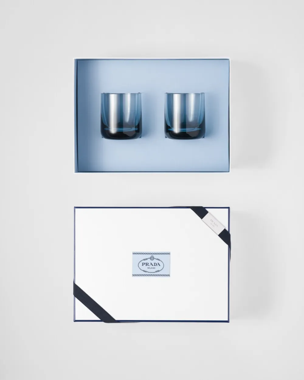 Prada COPAS Y VASOS^Set De Dos Vasos De Cristal - Plinth