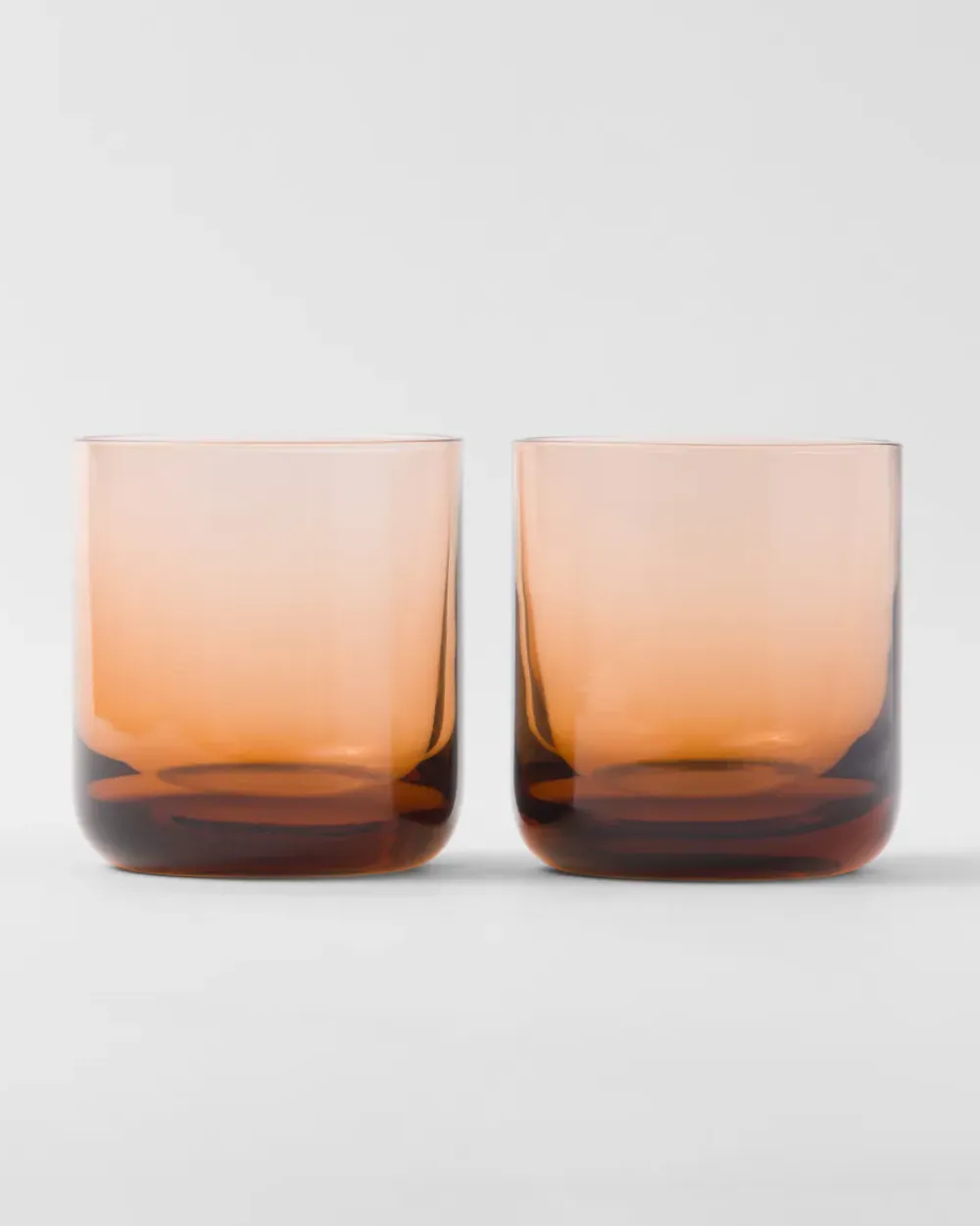 Prada COPAS Y VASOS^Set De Dos Vasos De Cristal - Plinth