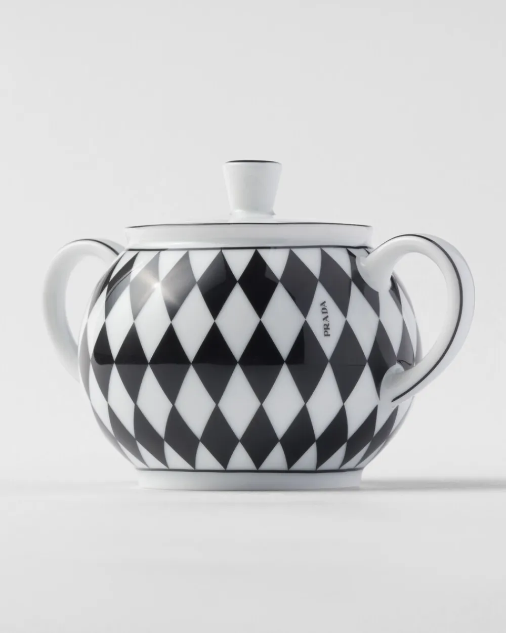 Prada TÉ Y CAFÉ^Set De Jarrita Y Azucarero De Porcelana - Checkerboard