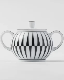 Prada TÉ Y CAFÉ^Set De Jarrita Y Azucarero De Porcelana - Stripes