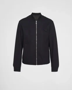 Hombre Prada CHAQUETAS Y ABRIGOS^Sobrecamisa De Lana Y Cachemir