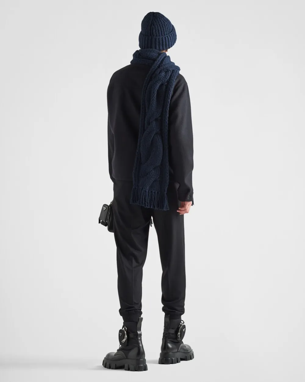 Hombre Prada CHAQUETAS Y ABRIGOS^Sobrecamisa De Lana Y Cachemir