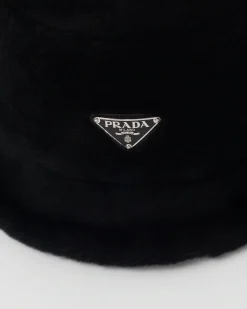 Hombre Prada SOMBREROS Y GUANTES^Sombrero De Pescador De Borreguillo