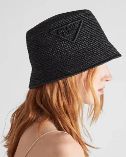 Mujer Prada SOMBREROS Y GUANTES^Sombrero De Pescador De Croché