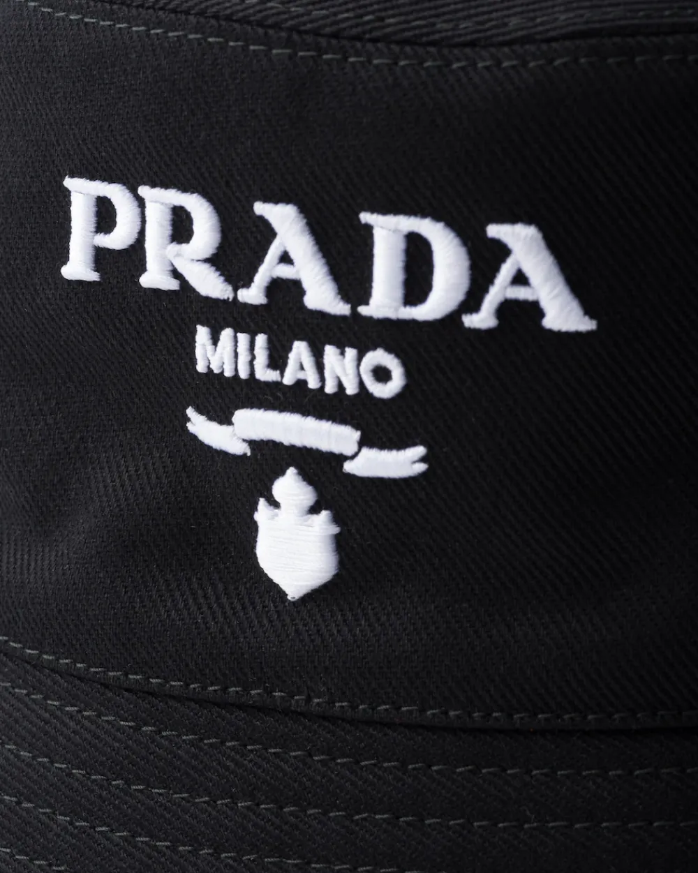Mujer Prada SOMBREROS Y GUANTES^Sombrero De Pescador De Dril