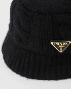 Mujer Prada SOMBREROS Y GUANTES^Sombrero De Pescador De Lana