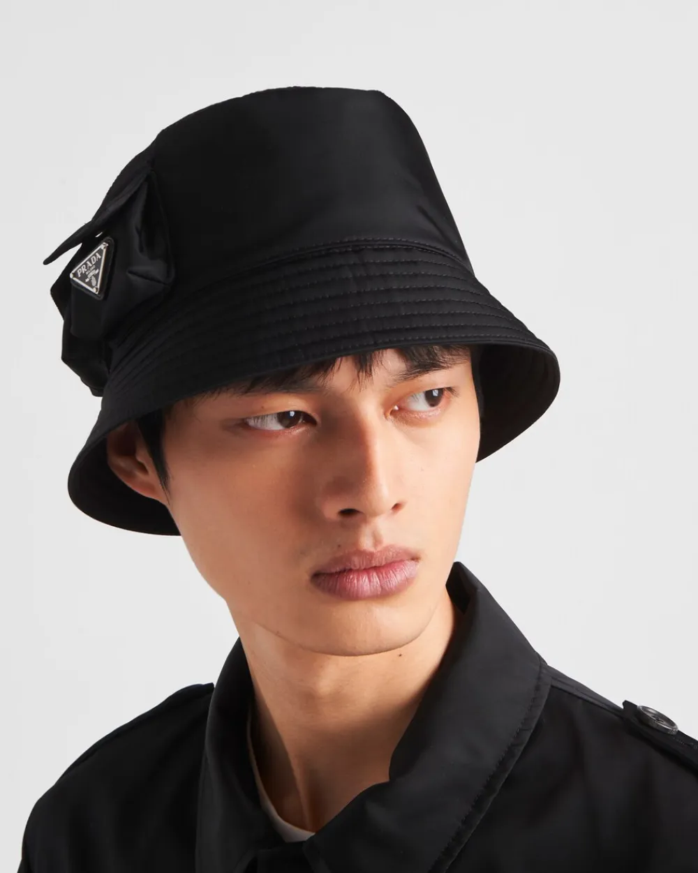 Hombre Prada COLECCIÓN MASCULINA|SOMBREROS Y GUANTES^Sombrero De Pescador De Re-nylon