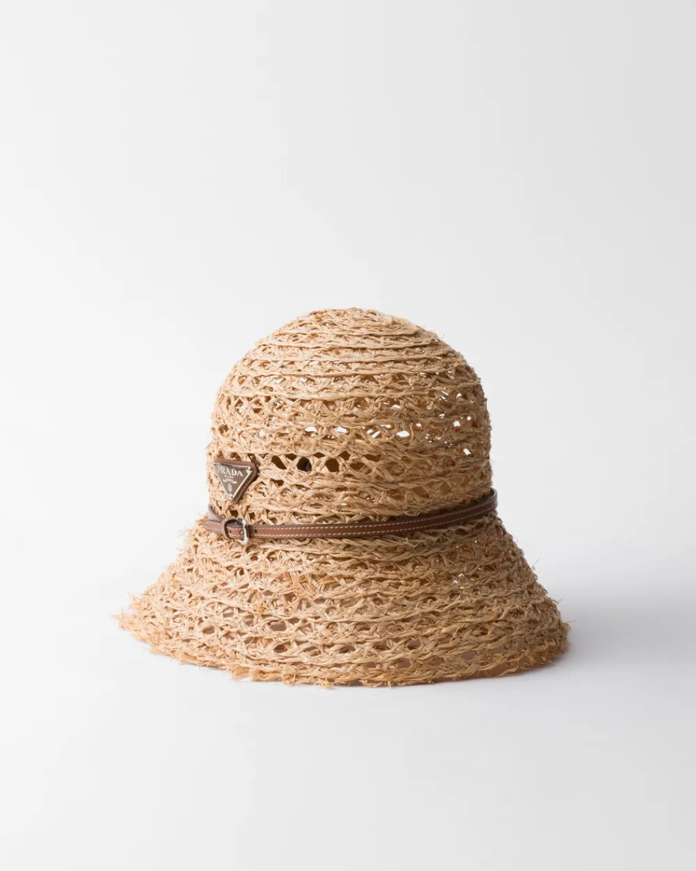 Mujer Prada SOMBREROS Y GUANTES^Sombrero De Pescador De Tela Tejida