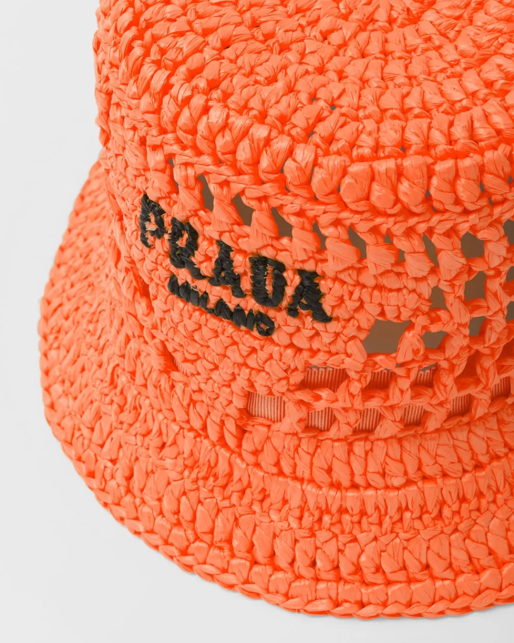 Mujer Prada SOMBREROS Y GUANTES^Sombrero De Pescador En Tela Tejida