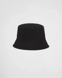 Hombre Prada SOMBREROS Y GUANTES^Sombrero Tipo Pescador De Dril