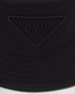 Hombre Prada SOMBREROS Y GUANTES^Sombrero Tipo Pescador De Dril