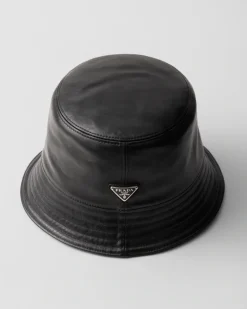 Hombre Prada SOMBREROS Y GUANTES^Sombrero Tipo Pescador De Napa