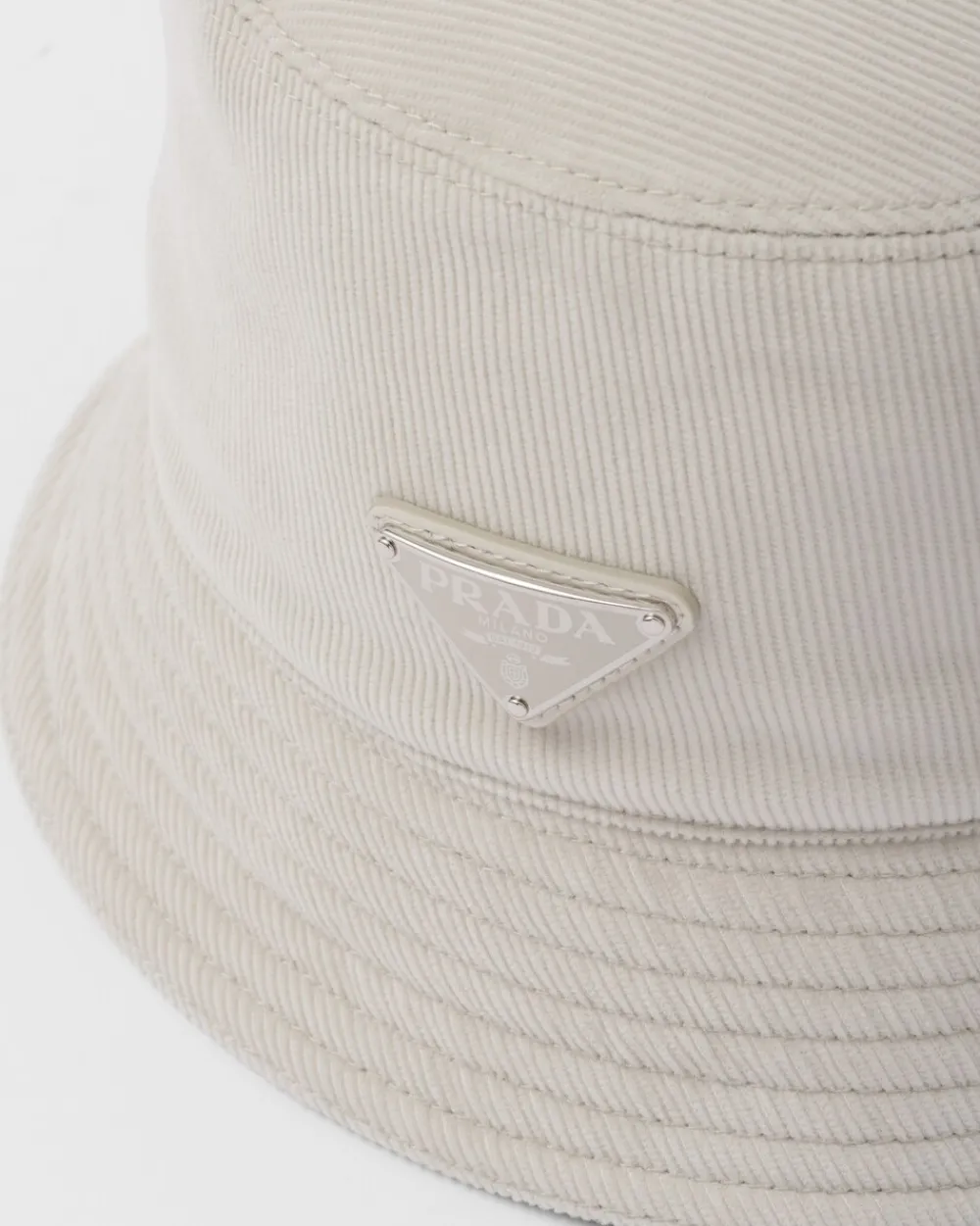 Hombre Prada SOMBREROS Y GUANTES^Sombrero Tipo Pescador De Pana