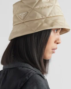 Mujer Prada COLECCIÓN FEMENINA|SOMBREROS Y GUANTES^Sombrero Tipo Pescador De Re-nylon