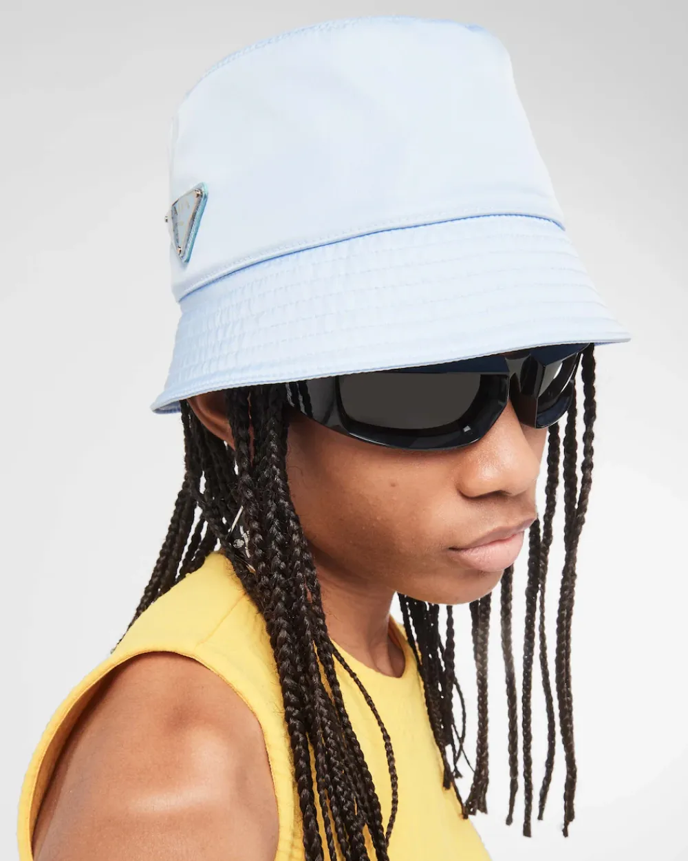 Mujer Prada COLECCIÓN FEMENINA|SOMBREROS Y GUANTES^Sombrero Tipo Pescador De Re-nylon
