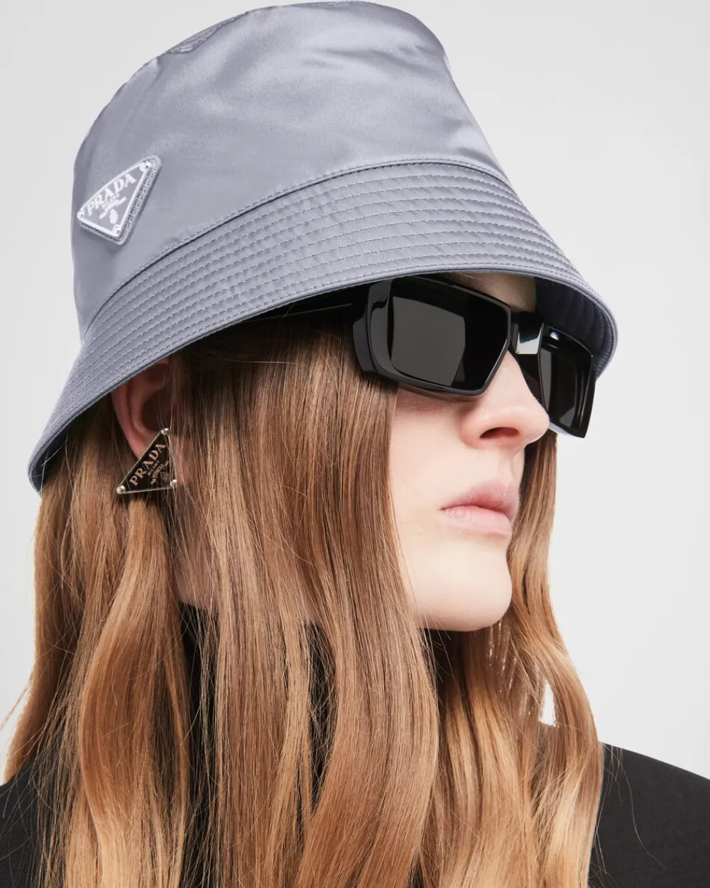 Prada COLECCIÓN FEMENINA^Sombrero Tipo Pescador De Re-nylon