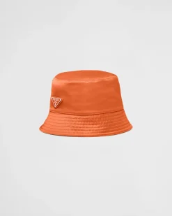 Mujer Prada COLECCIÓN FEMENINA|SOMBREROS Y GUANTES^Sombrero Tipo Pescador De Re-nylon