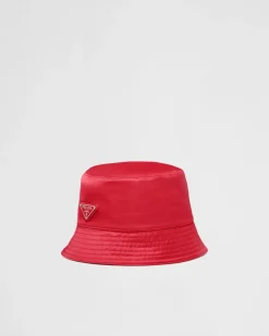 Mujer Prada COLECCIÓN FEMENINA|SOMBREROS Y GUANTES^Sombrero Tipo Pescador De Re-nylon