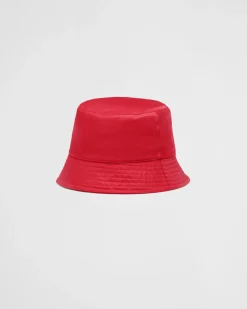 Mujer Prada COLECCIÓN FEMENINA|SOMBREROS Y GUANTES^Sombrero Tipo Pescador De Re-nylon
