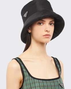 Hombre Prada COLECCIÓN MASCULINA|SOMBREROS Y GUANTES^Sombrero Tipo Pescador De Re-nylon