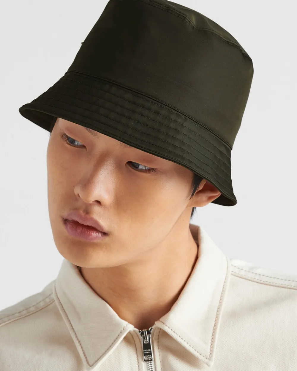 Hombre Prada COLECCIÓN MASCULINA|SOMBREROS Y GUANTES^Sombrero Tipo Pescador De Re-nylon