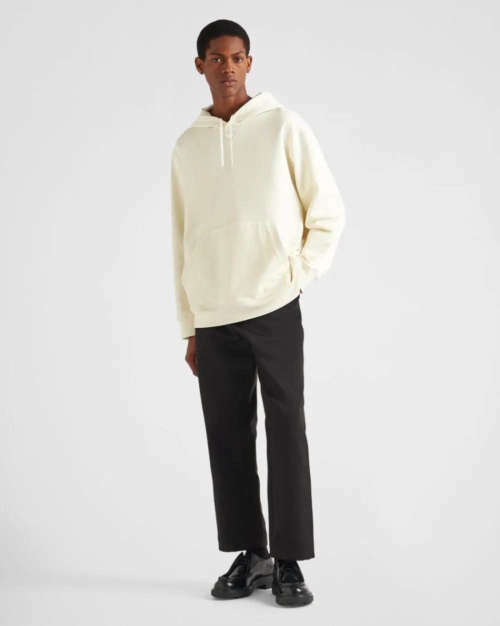 Hombre Prada ROPA DEPORTIVA Y SUDADERAS^Sudadera Con Capucha De Algodón