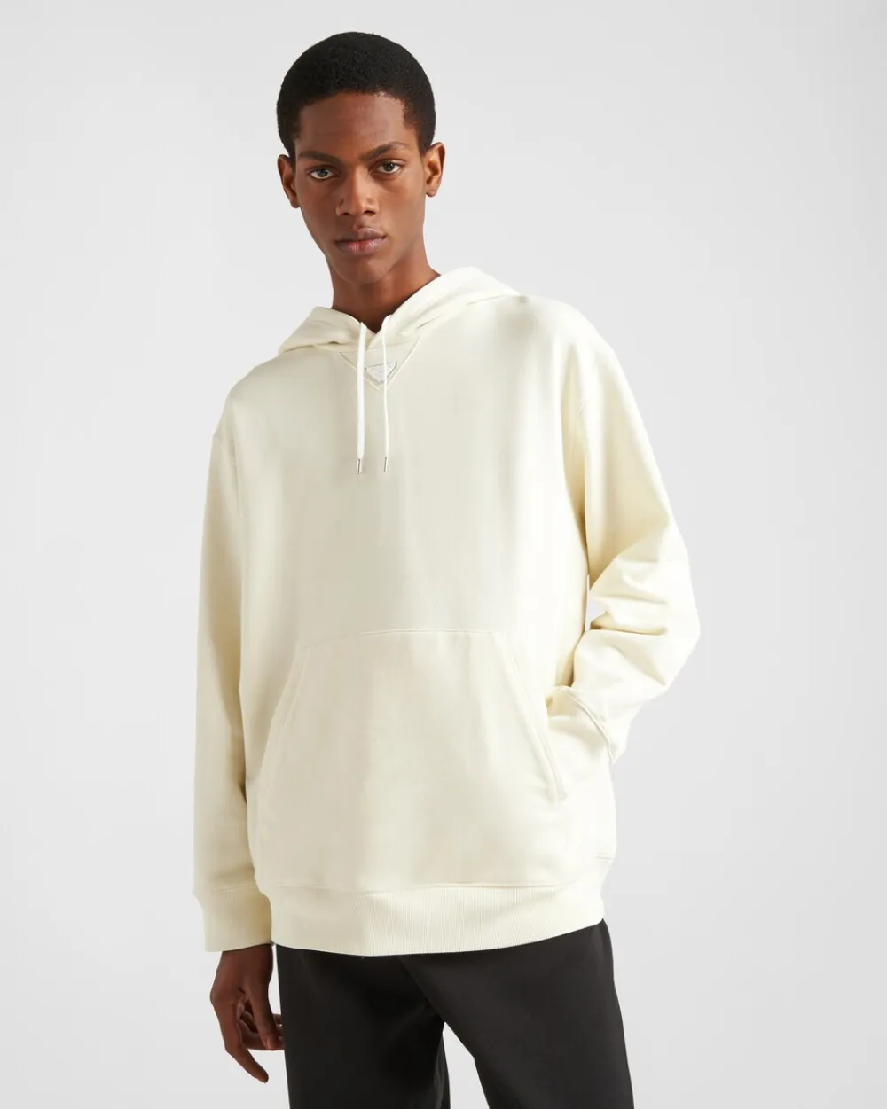 Hombre Prada ROPA DEPORTIVA Y SUDADERAS^Sudadera Con Capucha De Algodón