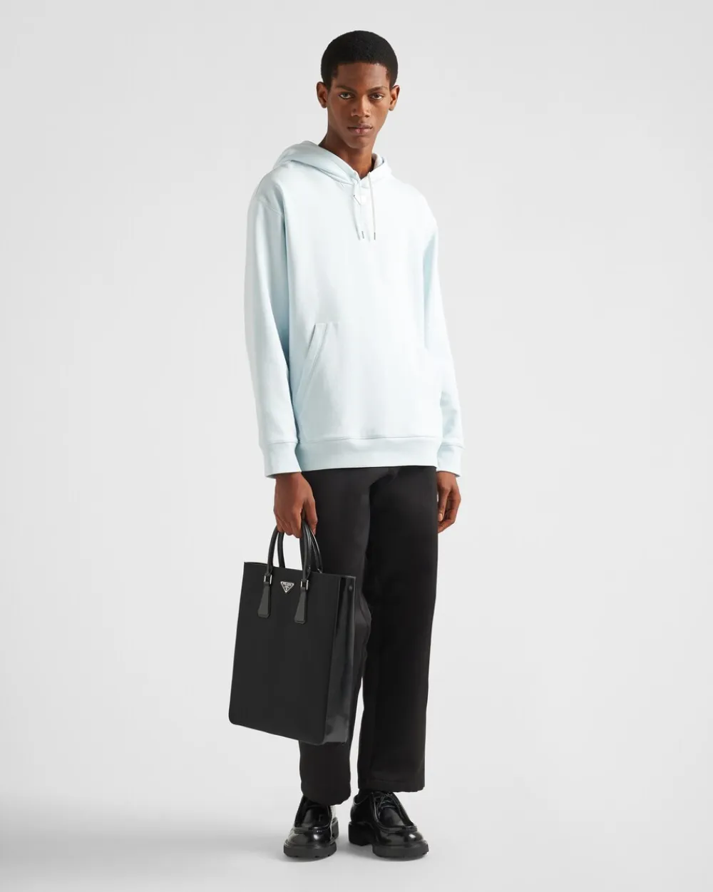 Hombre Prada ROPA DEPORTIVA Y SUDADERAS^Sudadera Con Capucha De Algodón
