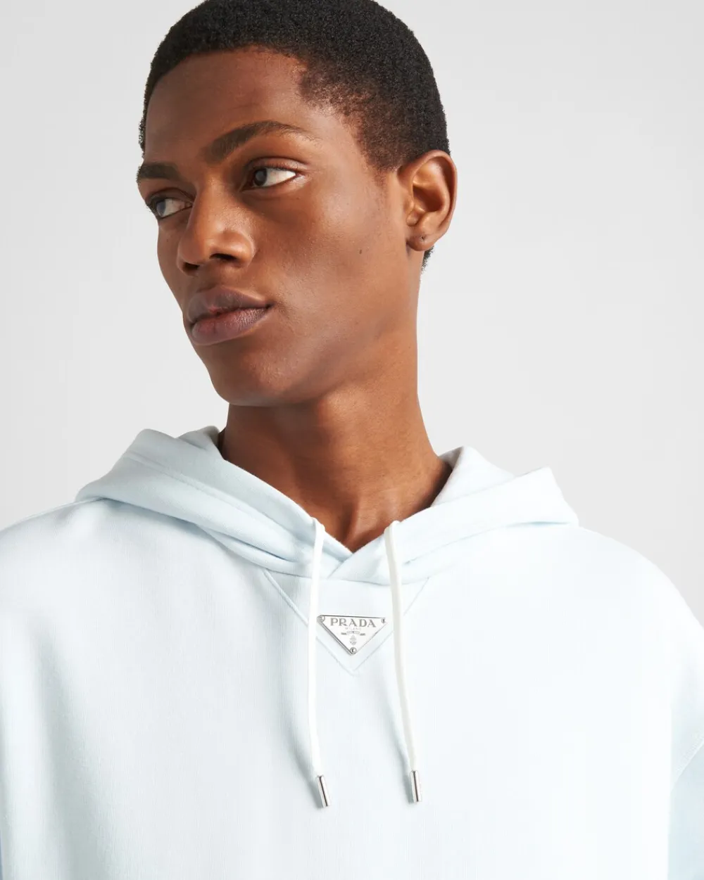 Hombre Prada ROPA DEPORTIVA Y SUDADERAS^Sudadera Con Capucha De Algodón