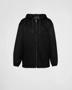 Hombre Prada ROPA DEPORTIVA Y SUDADERAS|CHAQUETAS Y ABRIGOS^Sudadera De Cachemir Con Capucha