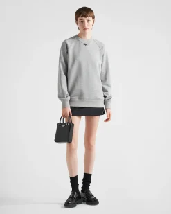 Mujer Prada CAMISETAS Y SUDADERAS^Sudadera De Manga Larga