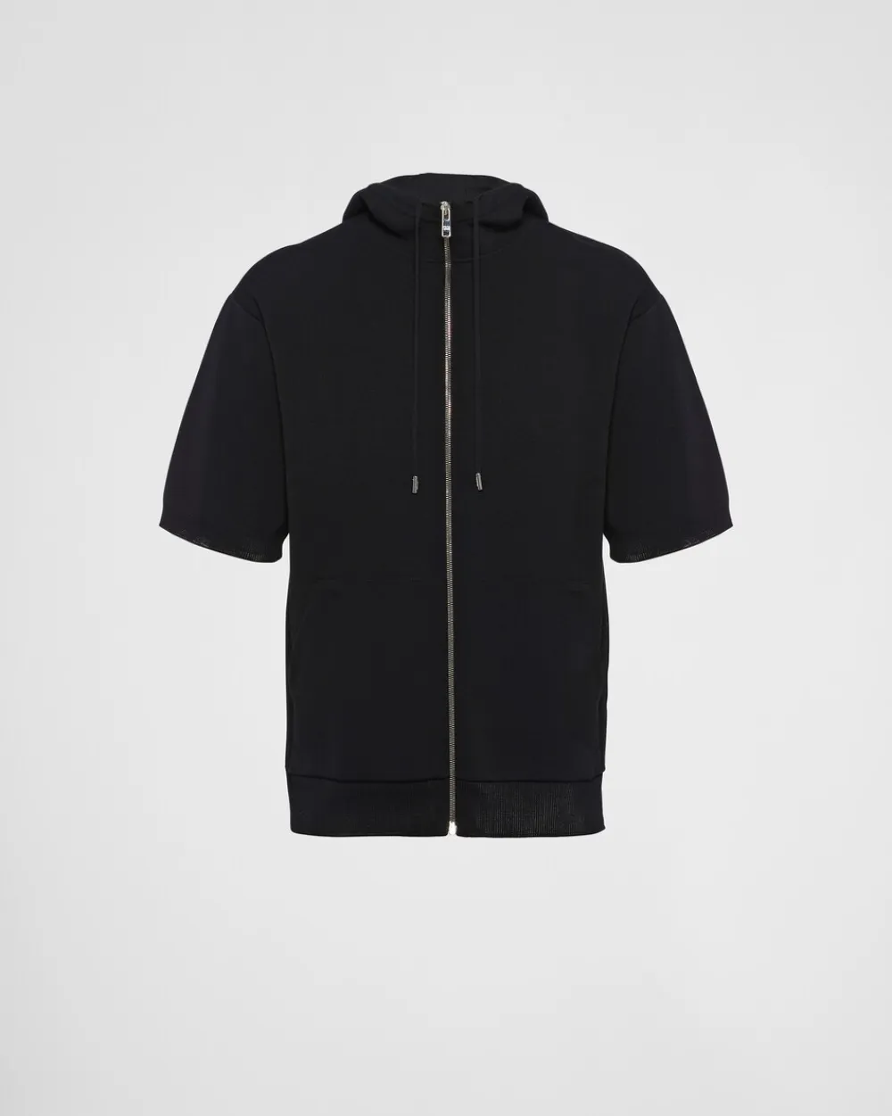 Hombre Prada TEJIDOS DE PUNTO^Sudadera De Punto De Algodón Y Viscosa Con Capucha