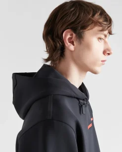 Hombre Prada ROPA^Sudadera De Punto Doble Reciclado