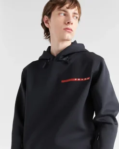 Hombre Prada ROPA^Sudadera De Punto Doble Reciclado