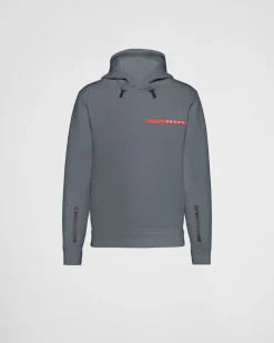 Hombre Prada ROPA^Sudadera De Punto Doble Reciclado