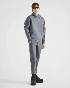 Hombre Prada ROPA^Sudadera De Punto Doble Reciclado
