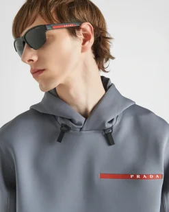 Hombre Prada ROPA^Sudadera De Punto Doble Reciclado