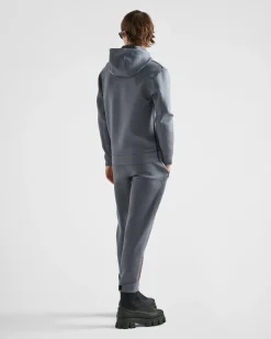 Hombre Prada ROPA^Sudadera De Punto Doble Reciclado