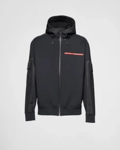 Hombre Prada ROPA^Sudadera De Punto Técnico Reciclado