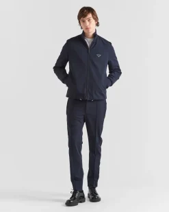 Hombre Prada ROPA DE ABRIGO^Sudadera De Tejido Técnico Elástico