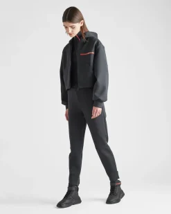 Mujer Prada ROPA^Sudadera De Tejido Técnico Reciclado