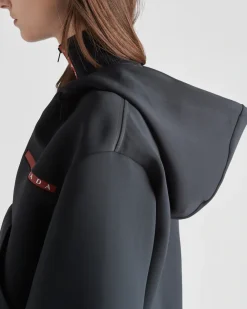 Mujer Prada ROPA^Sudadera De Tejido Técnico Reciclado