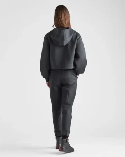 Mujer Prada ROPA^Sudadera De Tejido Técnico Reciclado
