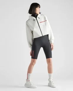 Mujer Prada ROPA^Sudadera De Tejido Técnico Reciclado
