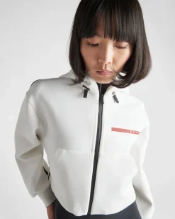 Mujer Prada ROPA^Sudadera De Tejido Técnico Reciclado