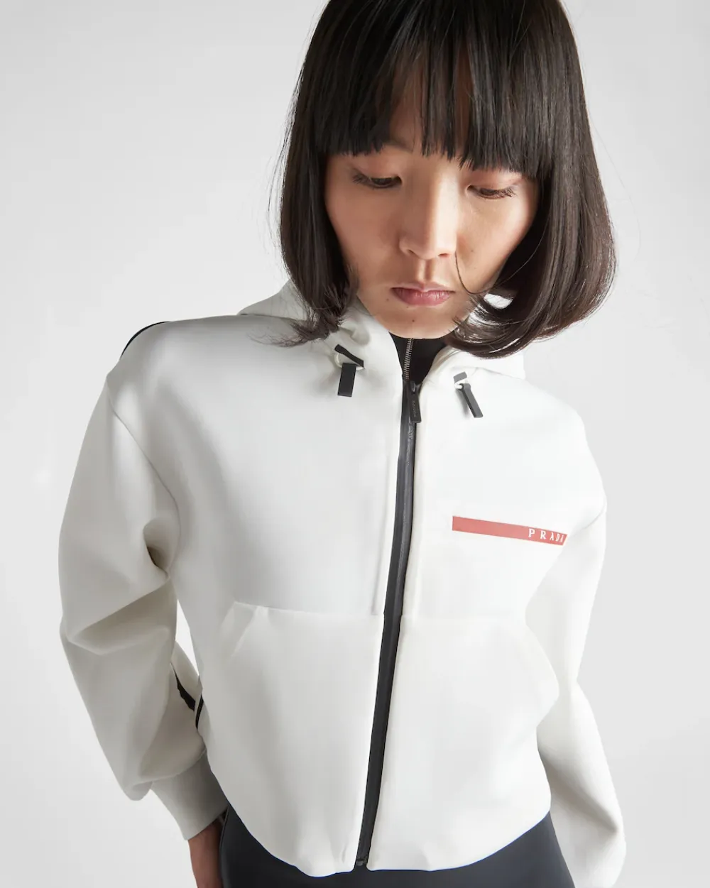 Mujer Prada ROPA^Sudadera De Tejido Técnico Reciclado
